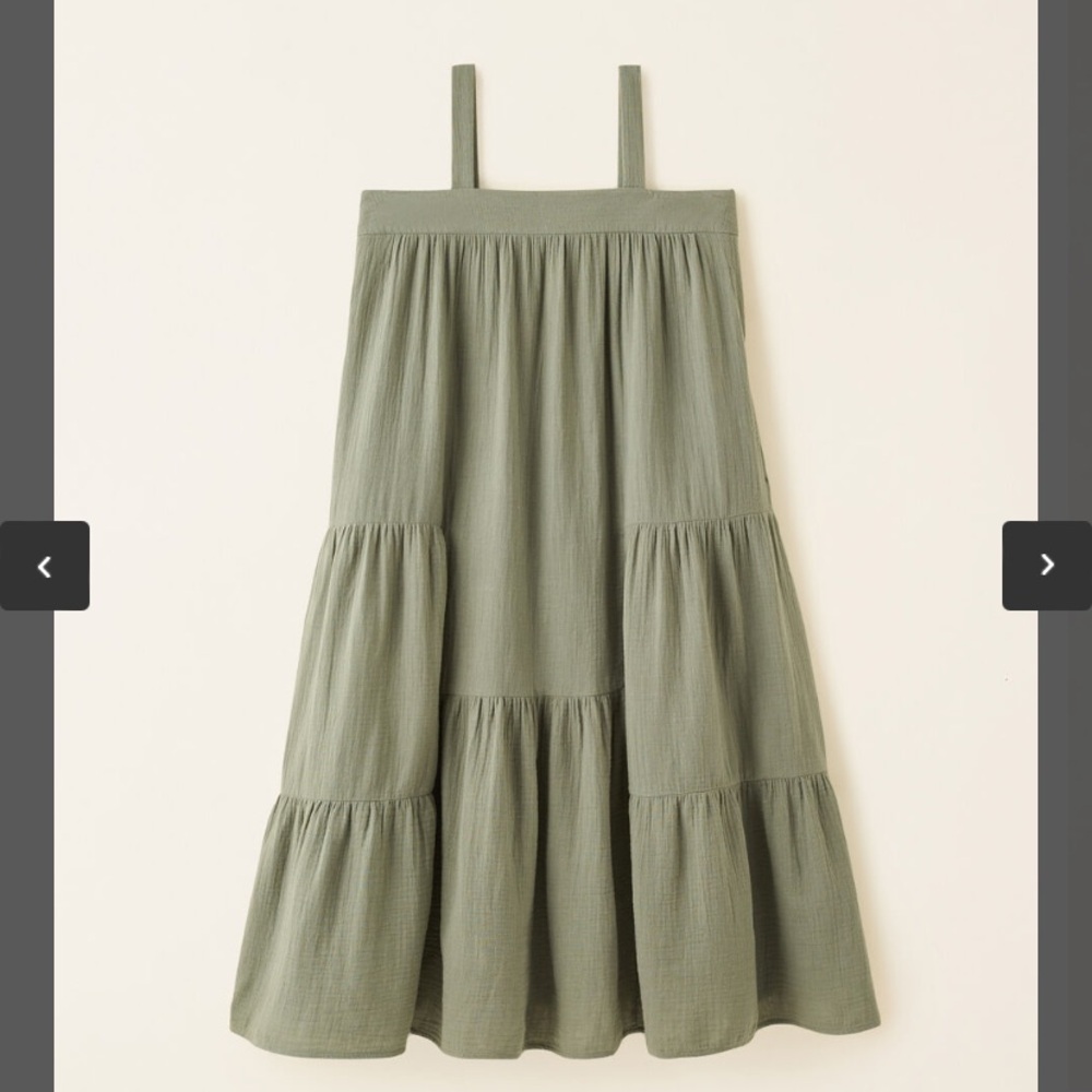 Roots - Isla Cotton Tiered Dress